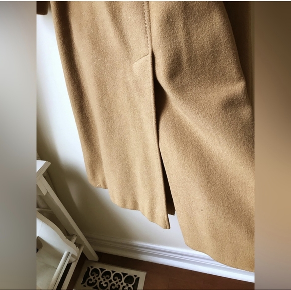 Vintage Wool & Mohair Camel Peacoat - Picture 5 of 12